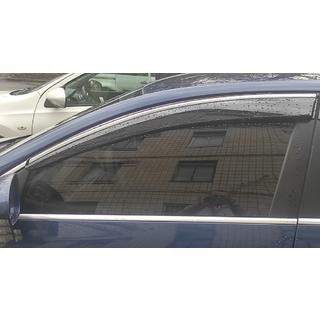 Windabweiser mit Chromleisten SD (4Stk, EU, Sunplex Chrome) Volkswagen Passat B7 2012-2015 Foto 2