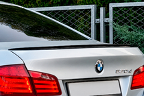 BMW 5 Series F10/F11 2010–2016 Heckspoiler Lippe Sunplex (für F10, schwarz) Foto 3