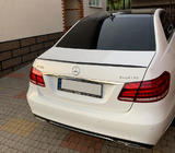 Mercedes E-class W212 2009-2016 Heckspoiler Lippe (Sunplex, Schwarz) (130,5cm x 5,8cm) Foto 2
