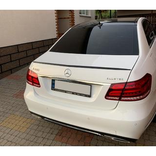 Heckspoiler Lippe (Sunplex, Schwarz) (130,5cm x 5,8cm) Mercedes E-сlass W212 2009-2016 Foto 2