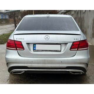 Heckspoiler Lippe (Sunplex, Schwarz) (130,5cm x 5,8cm) Mercedes E-сlass W212 2009-2016 Foto 3