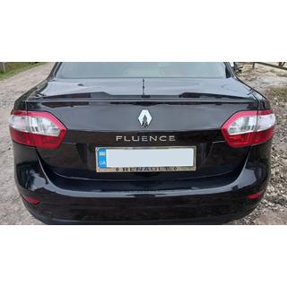 Heckspoiler LIP (Sunplex, schwarz) (125,4cm x 7,2cm) Renault Fluence 2009-2016 Foto 2