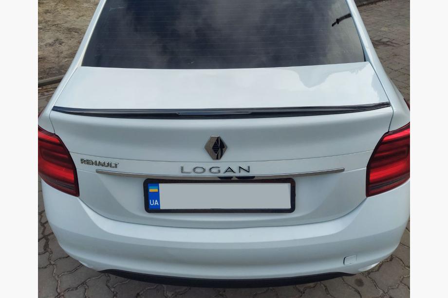 Renault Logan II 2013-2022 Heckspoiler LIP (Sunplex, schwarz) (118,5cm x 5,5cm) Foto 2