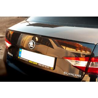Heckspoiler LIP (Sunplex, schwarz) (119,2cm*7,3cm) Skoda Superb 2015-2024 Foto 4