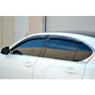 Windabweiser mit Chromleiste (4 Stk, HIC) Lexus GS 2011-2020 Foto 2