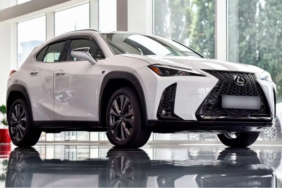Lexus UX 2018- Windabweiser mit Chromleiste (4 Stk, HIC) Image