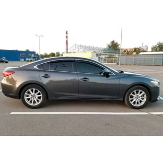 Windabweiser mit Chromleiste SD (4 Stk, HIC) Mazda 6 2012-2024 Foto 1