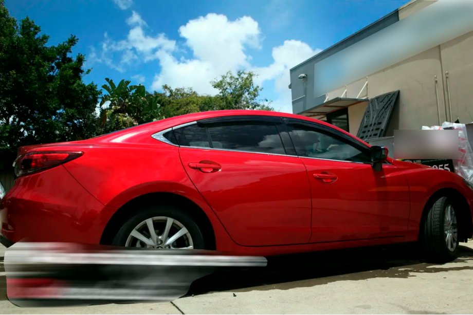Mazda 6 2012-2024 Windabweiser SD (4 Stk, HIC) Foto 3