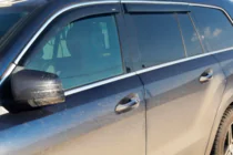 Mercedes GLE W167 2018- Windabweiser mit Chromleiste (4 Stk, HIC) Foto 2
