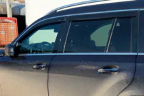 Mercedes GLE W167 2018- Windabweiser mit Chromleiste (4 Stk, HIC) Foto 3