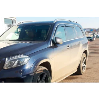 Windabweiser mit Chromleiste (4 Stk, HIC) Mercedes GLE W167 2018- Foto 1