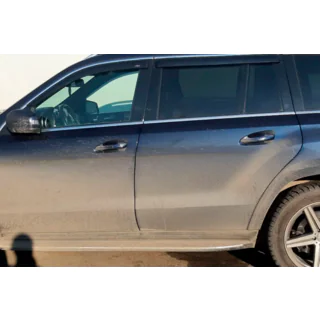 Windabweiser mit Chromleiste (4 Stk, HIC) Mercedes GLE W167 2018- Foto 4