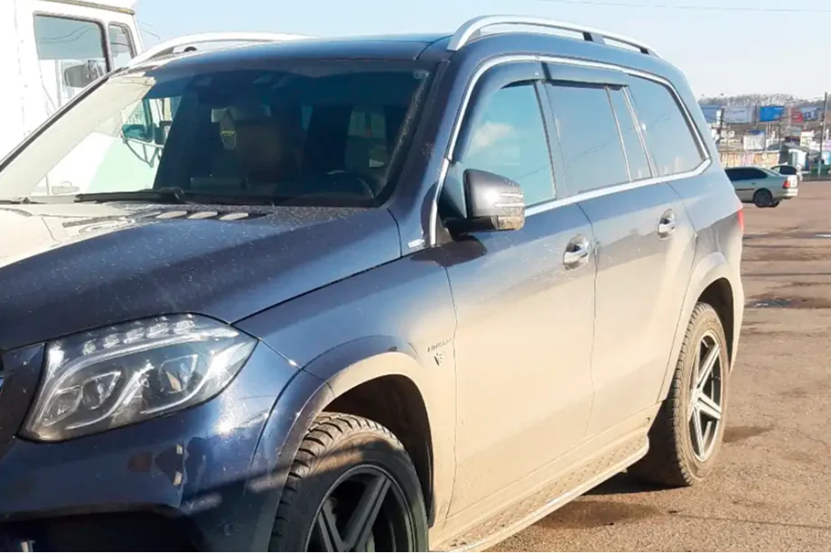 Mercedes GLE W167 2018- Windabweiser mit Chromleiste (4 Stk, HIC) Image