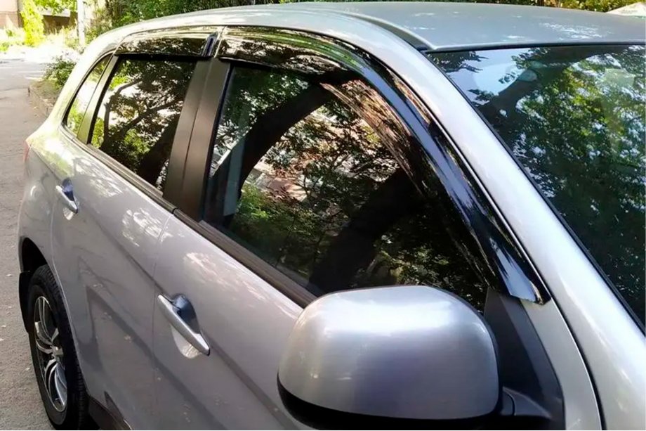 Mitsubishi ASX 2010-2023 Windabweiser (4 Stk, HIC) Image