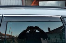 Skoda Karoq 2018- Windabweiser mit Chromleiste (4 Stk, HIC) Foto 5