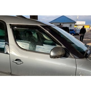 Windabweiser (4 Stk, HIC) Skoda Roomster 2006-2015 Foto 2