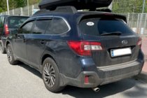 Subaru Outback 2014-2019 Windabweiser mit Chromleiste (4 Stk, HIC) Foto 2