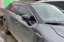 Toyota Rav 4 2019–2025 Windabweiser mit Chromleiste (4 Stk, HIC) Foto 2