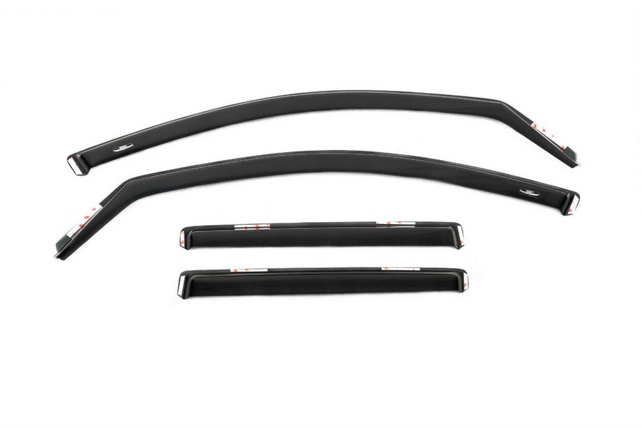 Volkswagen Tiguan 2007-2016 Windabweiser zum Einstecken (4 Stk, HIC) Image