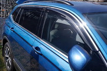 Volkswagen Tiguan 2016-2023 Windabweiser Allspace LWB (4 Stk, HIC) Foto 1