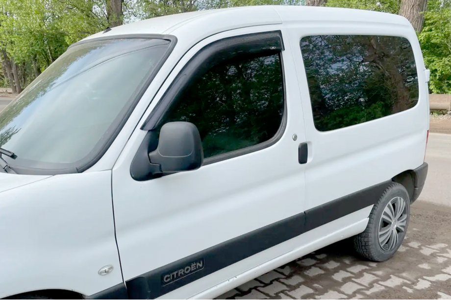 Citroen Berlingo 1996-2008 Windabweiser 11 cm (2 Stk, HIC) Foto 1