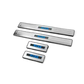 Einstiegsleisten Libao (4 Stk., Edelstahl) Chevrolet Aveo T300 2011-2020 Foto 3