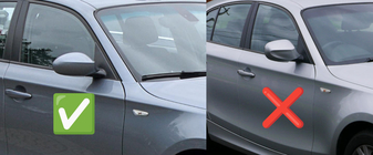 BMW 1 Series E81/E82/E87/E88 2004-2011 Spiegelabdeckungen M-Look (2 Stk) Foto 6