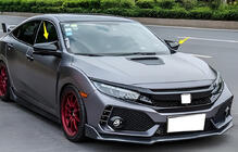 Honda Civic Sedan X 2016-2021 Spiegelabdeckungen BMW-Style (2 Stk) Foto 6