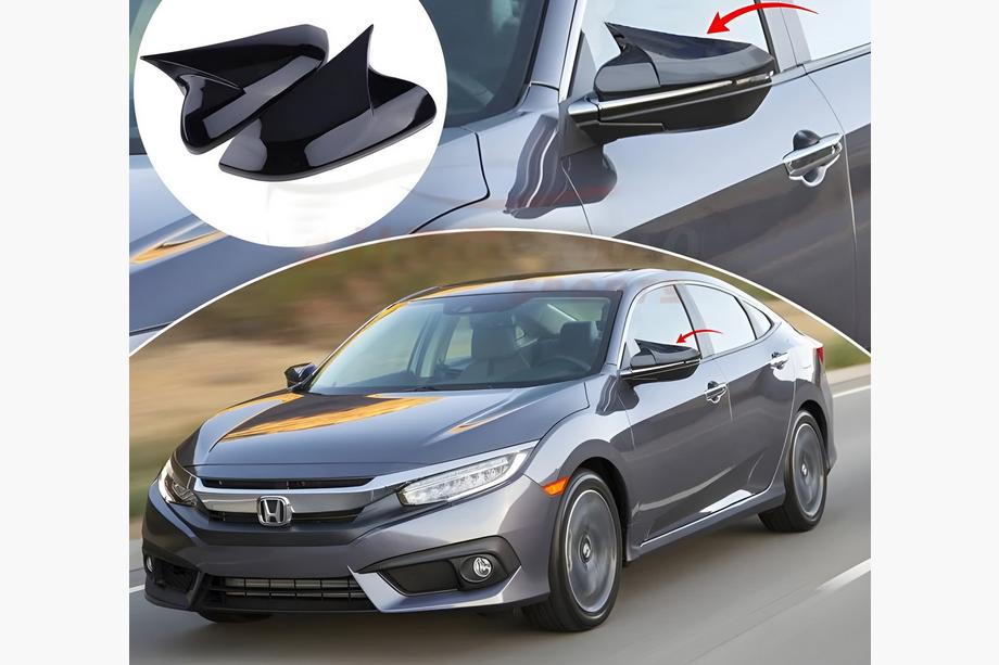 Honda Civic Sedan X 2016-2021 Spiegelabdeckungen BMW-Style (2 Stk) Foto 7