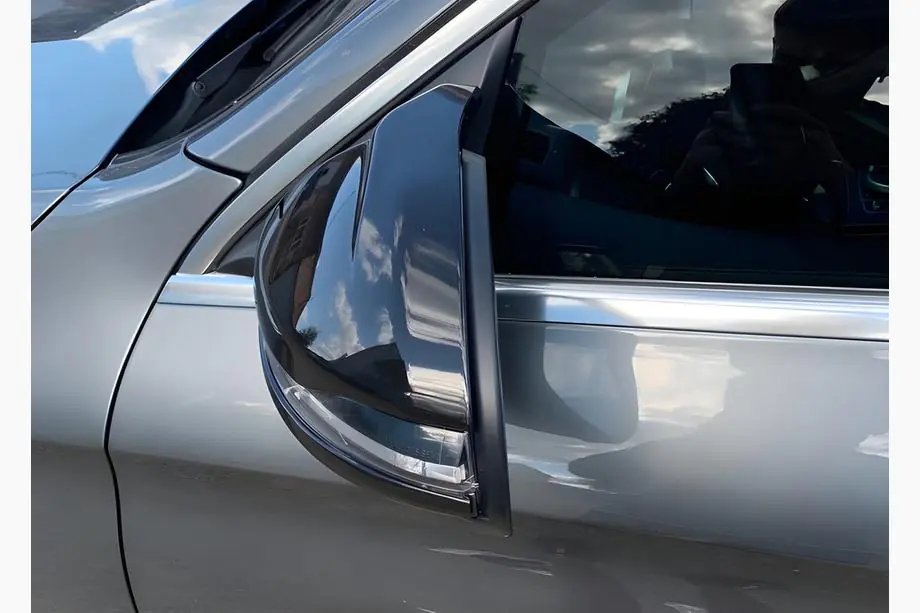 Mercedes GLC X253 2015-2022 Spiegelabdeckungen AMG-Look (2 Stk) Foto 3