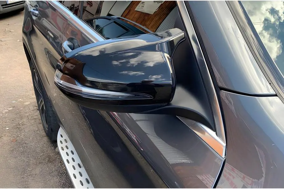 Mercedes GLC X253 2015-2022 Spiegelabdeckungen AMG-Look (2 Stk) Foto 8