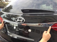 Hyundai Santa Fe 3 2012-2018 Chromleiste über dem Kennzeichen Foto 1