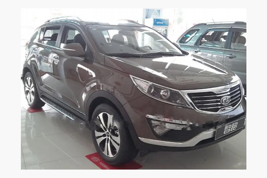 Kia Sportage 2010-2015 Scheinwerfer Abdeckungen Libao (Kunststoff) Foto 2