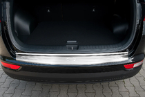 Kia Sportage 2015-2021 Heckstoßstangenabdeckung Libao 2015-2018 Edelstahl Foto 1