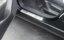 Mazda CX-5 2012-2017 Einstiegsleisten Libao (4 Stk, Edelstahl) Foto 2