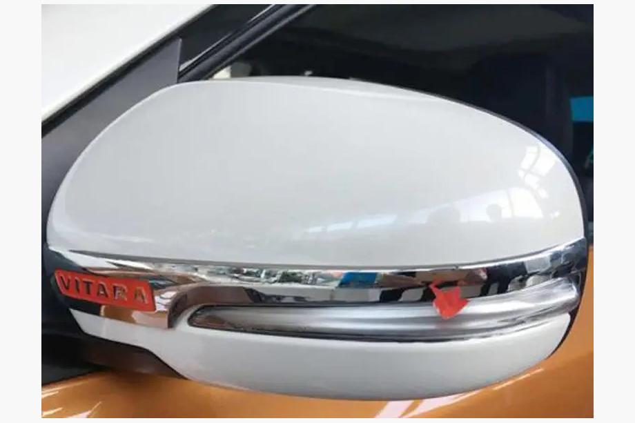 Suzuki Vitara 2015- Chrom Spiegelabdeckungen Streifen (ABS) Image