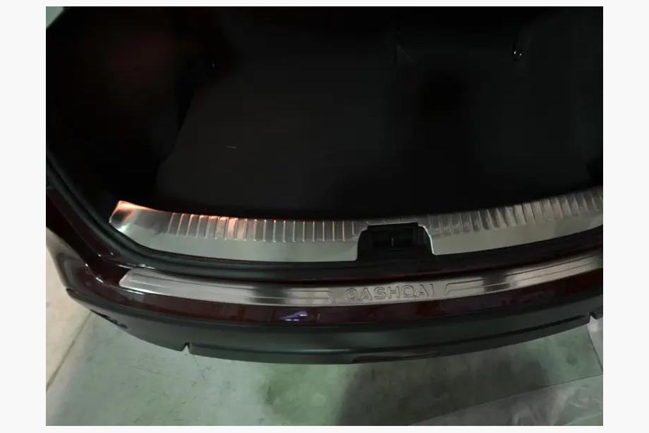 Nissan Qashqai 2007-2010 Kofferraum Ladekantenschutz Libao (Edelstahl) Image