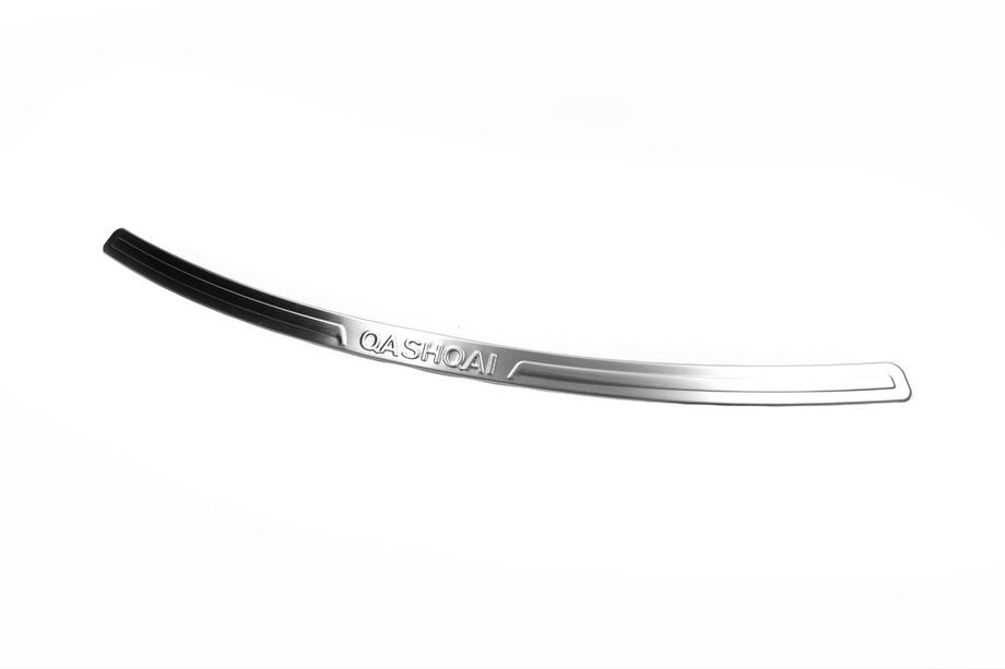Nissan Qashqai 2010-2014 Heckstoßstangenschutz Libao Edelstahl Image
