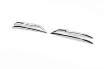 Nissan Qashqai 2014-2021 Spiegelabdeckungen Libao Streifen (2 Stk, Kunststoff) Foto 3
