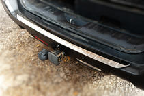 Nissan X-trail T31 2007-2014 Heckstoßstangenschutz Libao Edelstahl Foto 2