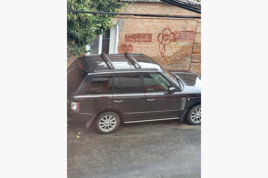 Range Rover III L322 2002-2012 Dachreling mit Quertraeger OEM 2006-2012 (schwarz) Image