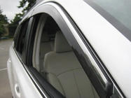 Subaru Outback 2009-2014 Windabweiser mit Chromleiste (4 Stk, Libao) Foto 2