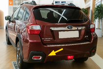 Subaru XV 2011-2017 Abdeckungen für hintere Rückleuchten Libao (2 Stk, Kunststoff) Foto 3