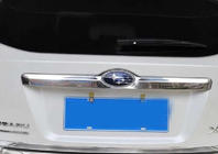 Subaru XV 2011-2017 Chromleiste über dem Kennzeichen Libao (Edelstahl) Foto 1