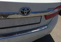 Toyota Camry 2011–2017 Heckstoßstangenschutz Libao Edelstahl Foto 2