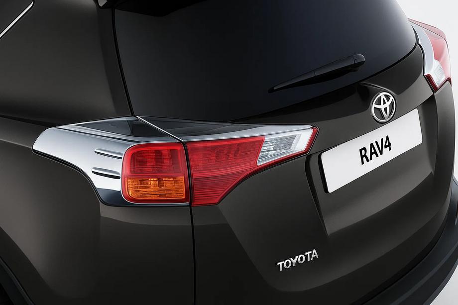 Toyota Rav 4 2013-2018 Chrom Rückleuchten Abdeckungen Libao V1 2013-2016 (2 Stk, Kunststoff) Foto 1