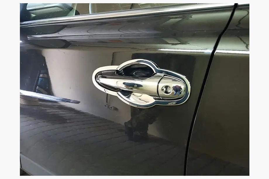 Toyota Rav 4 2013-2018 Chrom Unterlagen für Türgriffe Libao (4 Stk, Kunststoff) Image