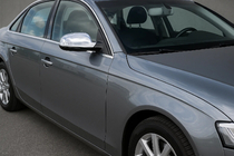 Audi A4 B8 2007-2015 Spiegelabdeckungen 2010-2015 (2 Stk., Edelstahl) Foto 1