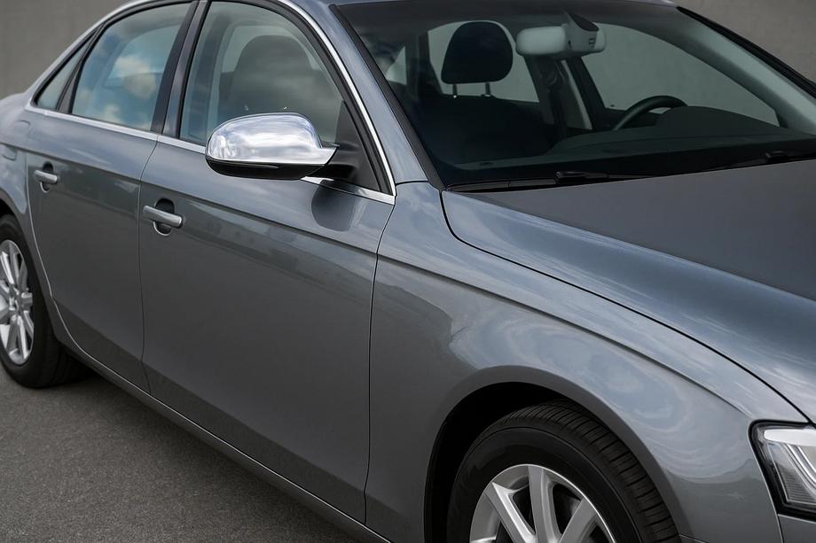 Audi A4 B8 2007-2015 Spiegelabdeckungen 2010-2015 (2 Stk., Edelstahl) Image