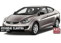 Hyundai Elantra (MD/UD) 2011-2015 Spiegelabdeckungen mit Blinker-Ausschnitt im BMW-Style (2 Stk) Foto 7